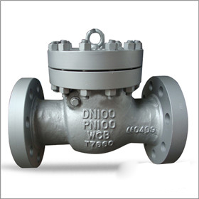 Поворотный обратный клапан из литой стали, RF, DN100, PN100, DIN 3356